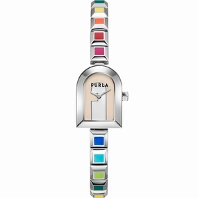 Furla WW00035001L1 Arch Case Enamel Womens Watch