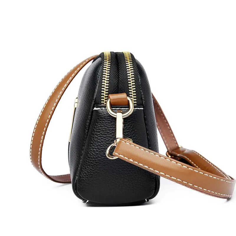 Genuine Leather Designer Shoulder Bag for Women