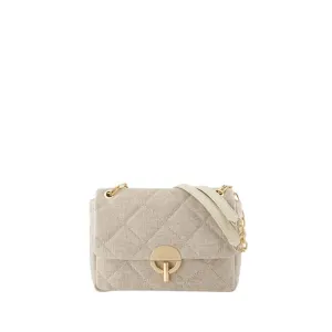 Grand Moon Bag - Linen - Beige