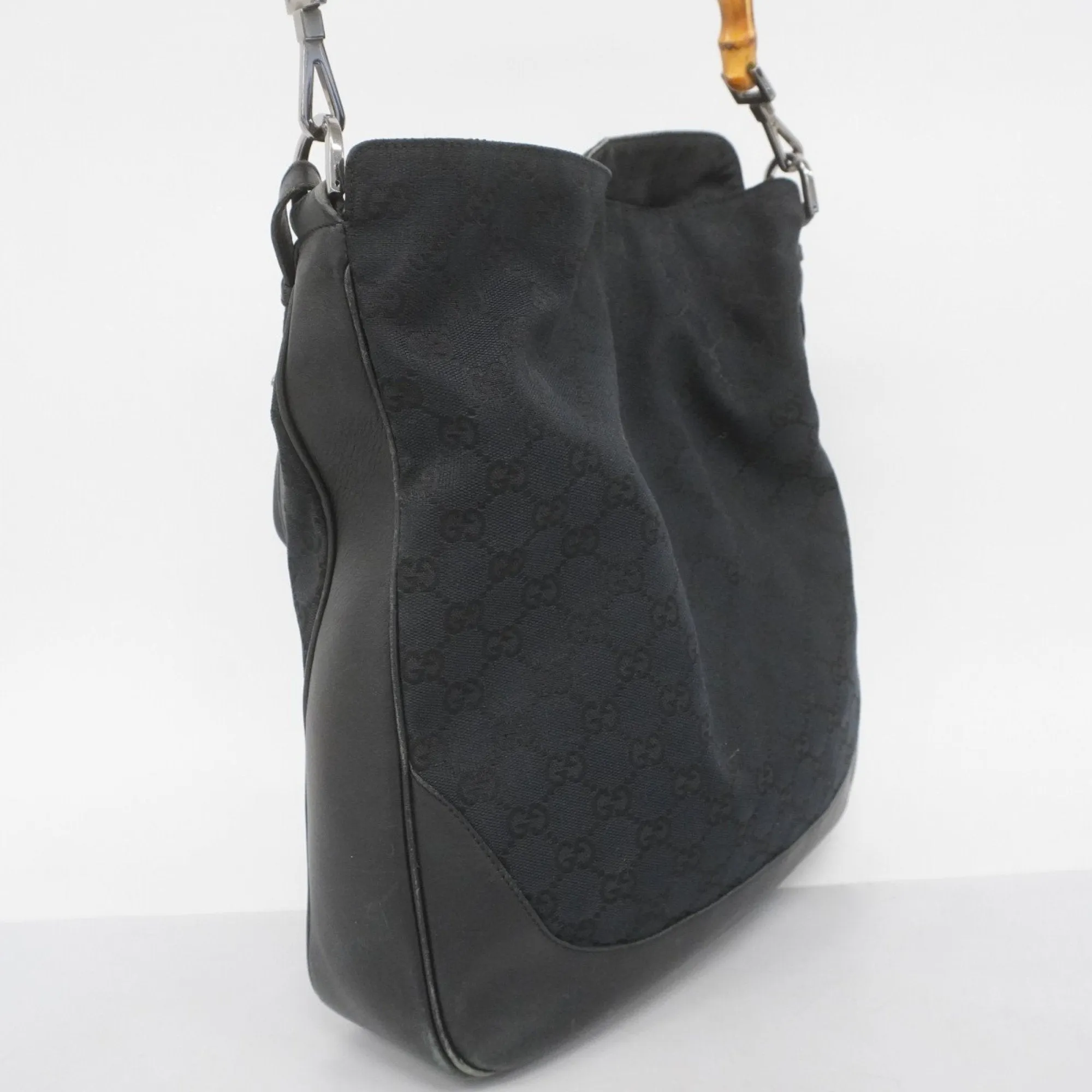 Gucci Canvas Shoulder Bag (Pre-Owned)