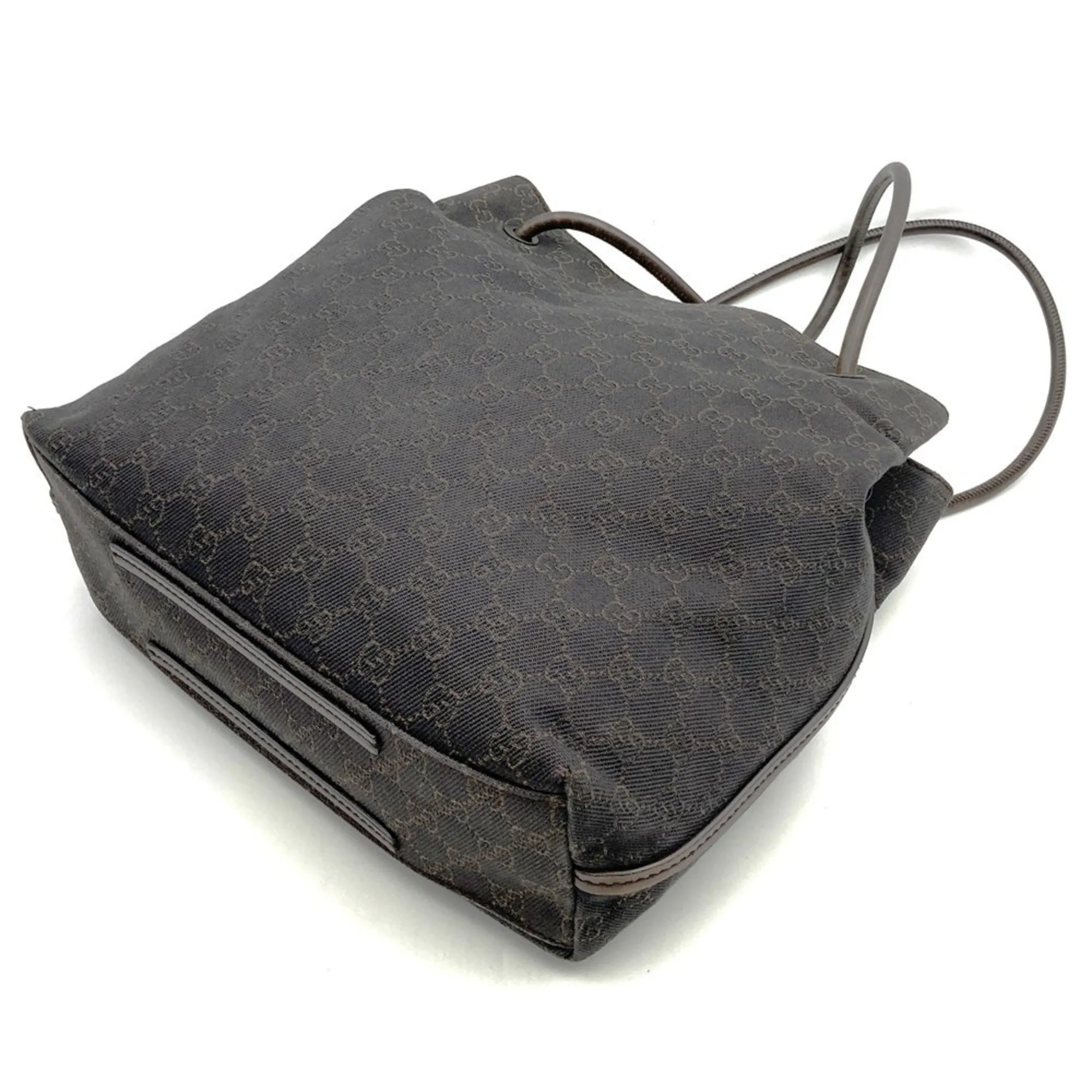 Gucci Canvas Shoulder Bag Tote Bag (Pre-Owned)