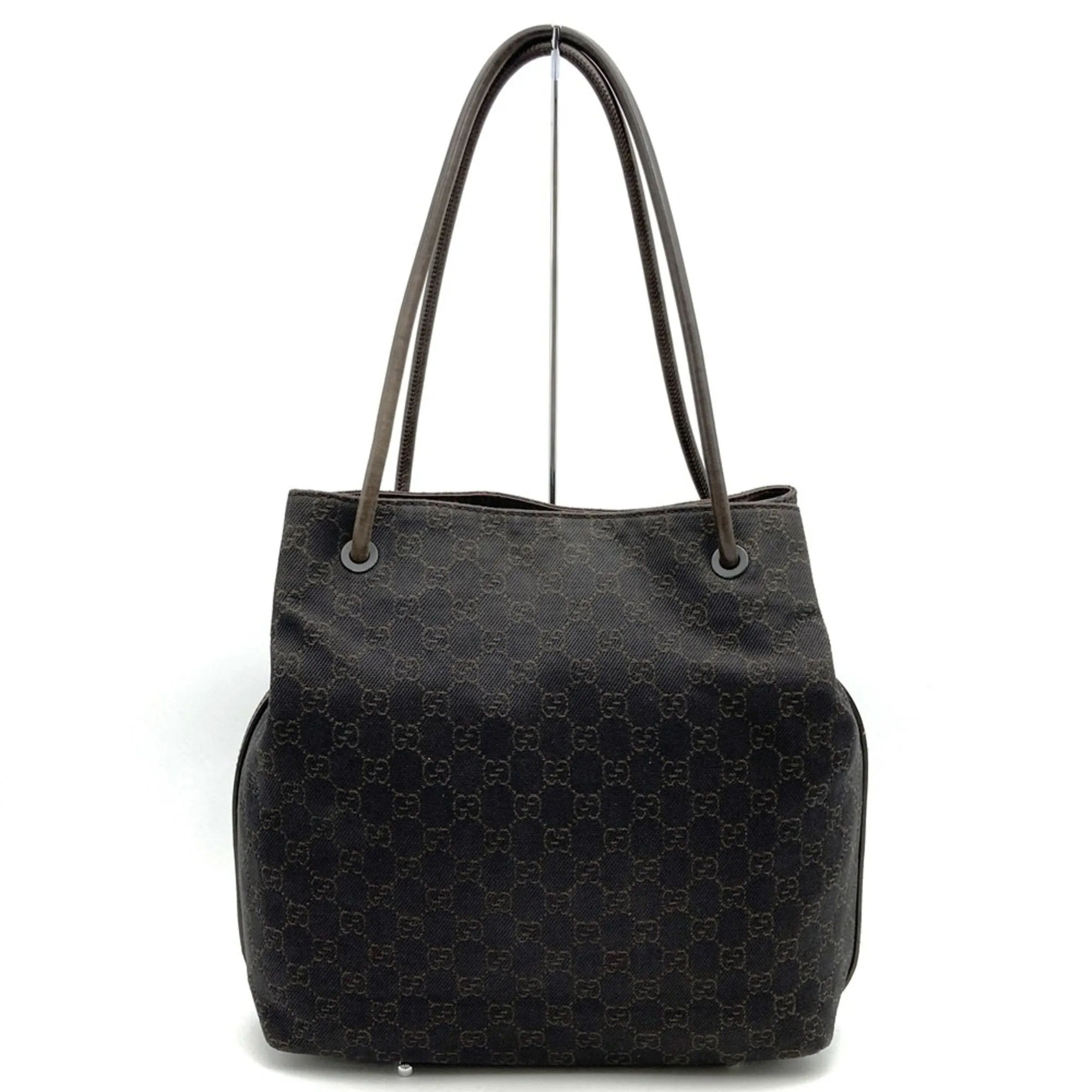 Gucci Canvas Shoulder Bag Tote Bag (Pre-Owned)
