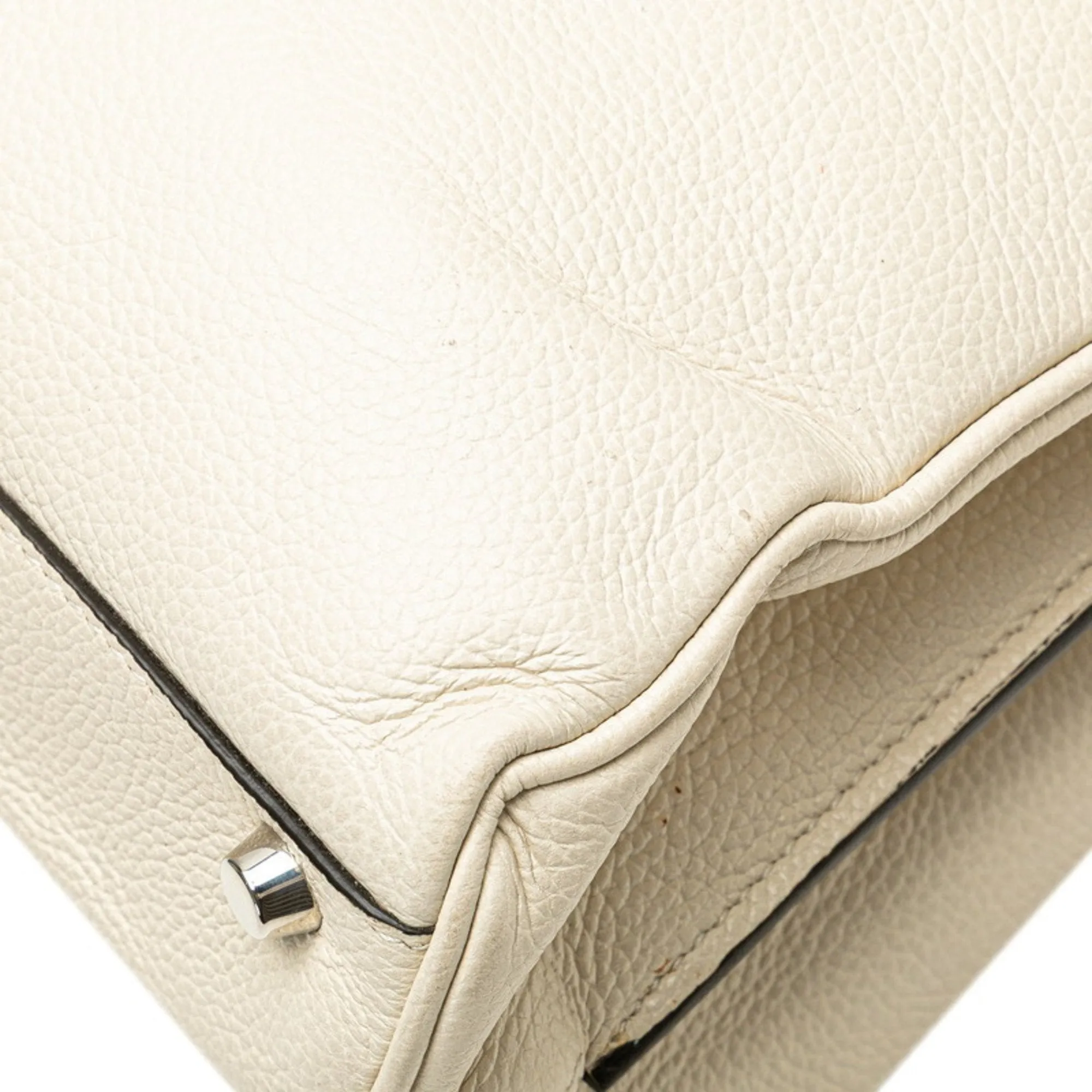 Gucci gold  Leather Handbag Shoulder Bag (Pre-Owned)