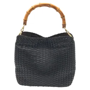 Gucci Leather Handbag Shoulder Bag (Pre-Owned)