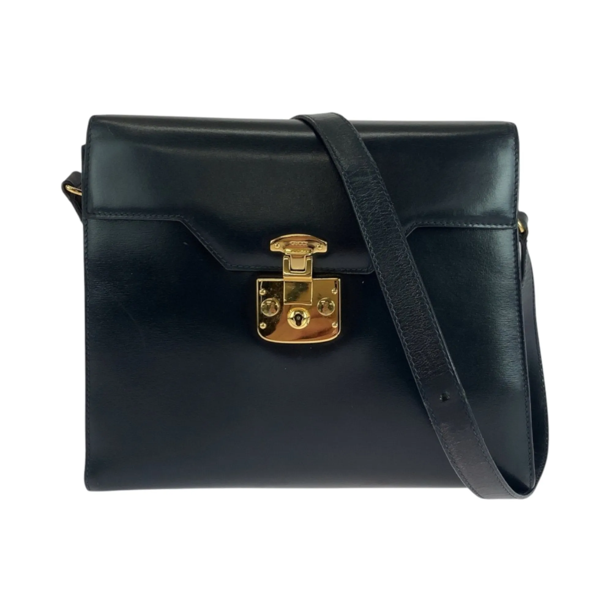 Gucci Leather Shoulder Bag (Pre-Owned)
