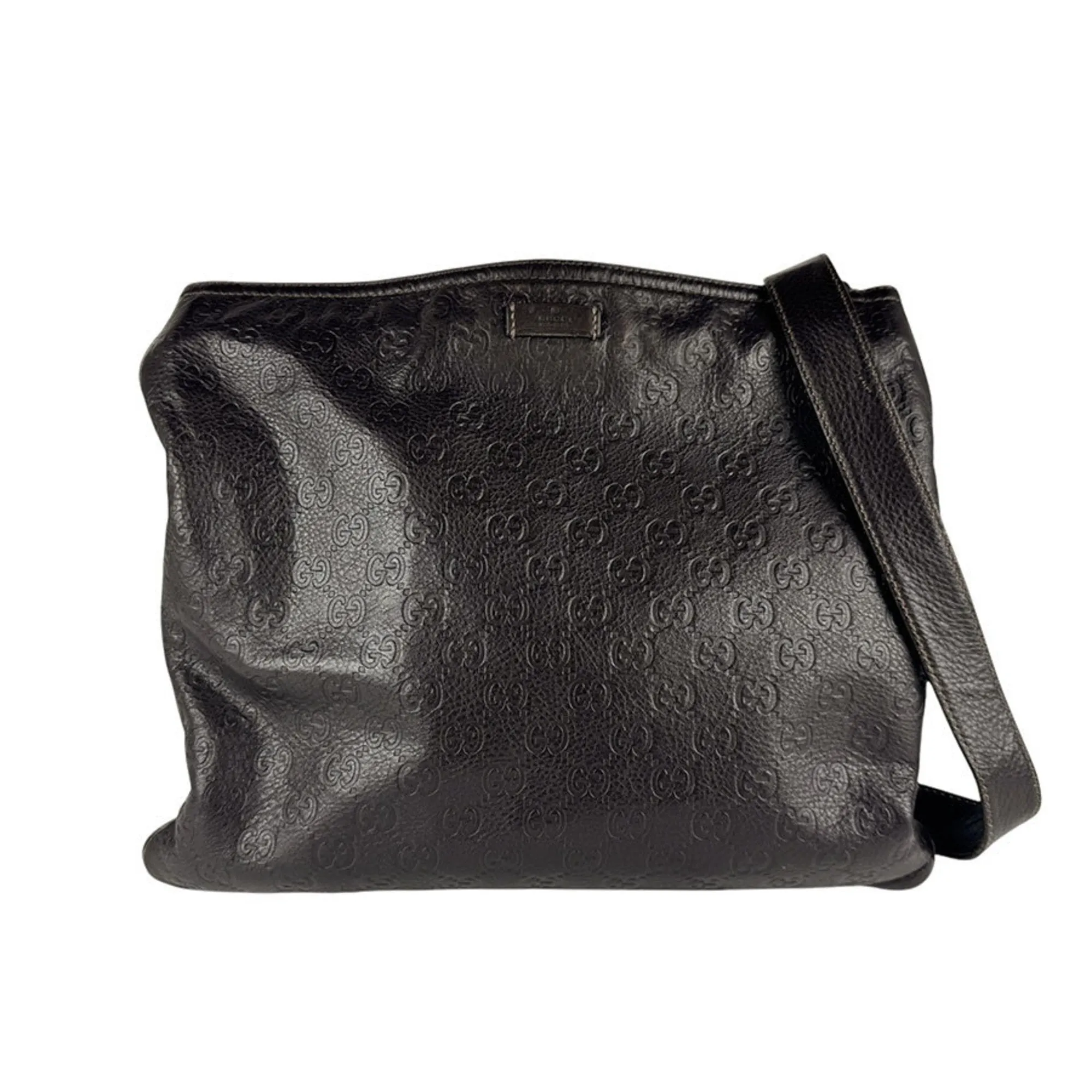 Gucci Leather Shoulder Bag (Pre-Owned)