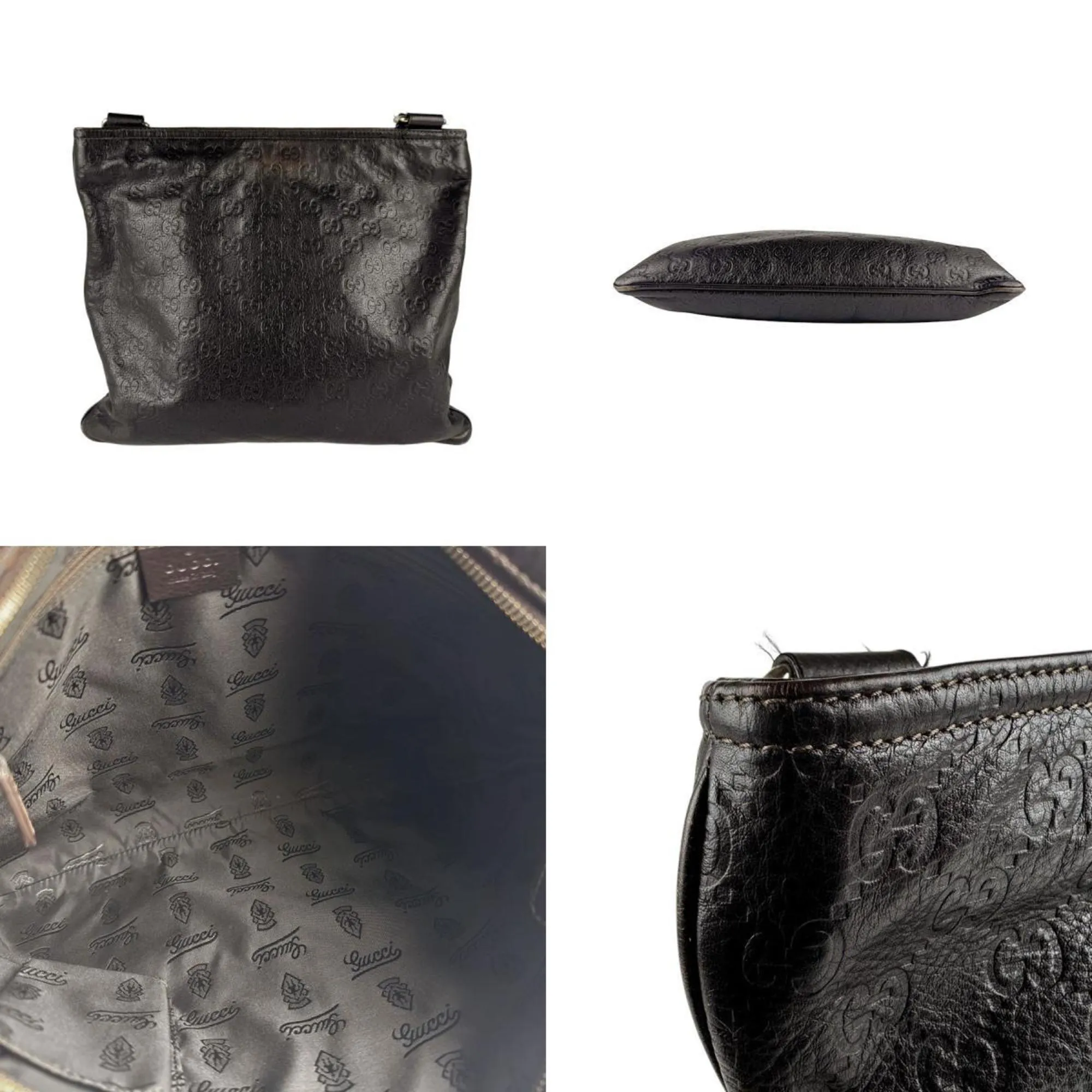 Gucci Leather Shoulder Bag (Pre-Owned)