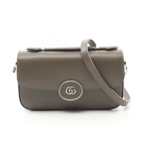 Gucci Leather Shoulder Bag (Pre-Owned)