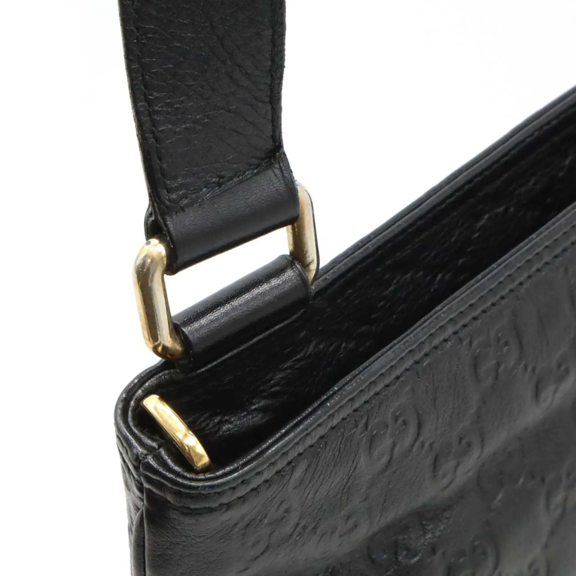 Gucci Leather Shoulder Bag (Pre-Owned)