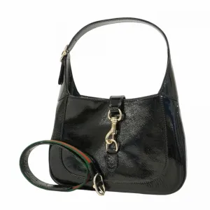 Gucci Patent Leather Shoulder Bag (Pre-Owned)