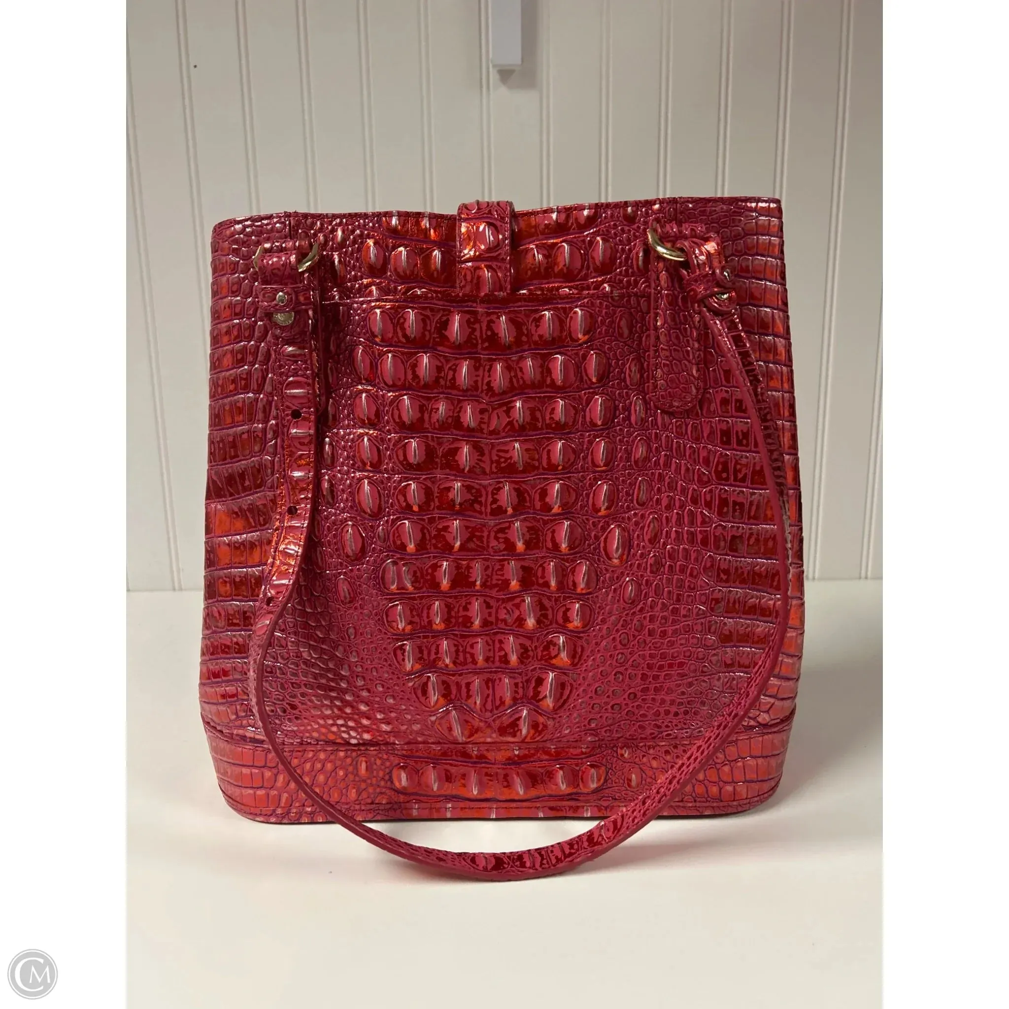 Handbag Designer By Brahmin, Size: Medium