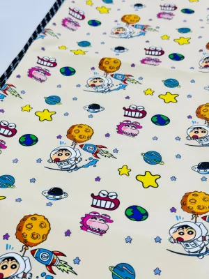 Handmade Water Resistant shoes bag ( Astronaut Crayon Shin-Chan 369)