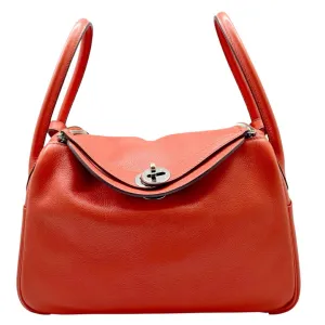 Hermes Taurillon Clemence Leather Handbag Shoulder Bag (Pre-Owned)
