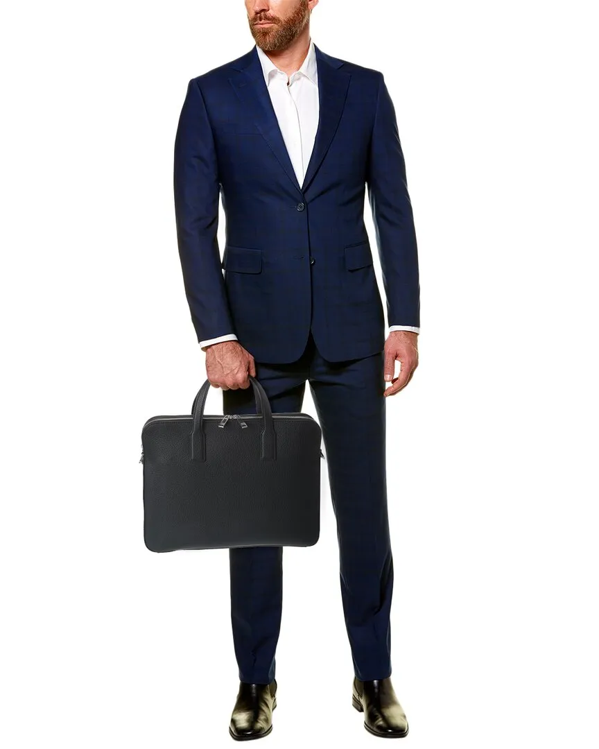 Hugo Boss Crosstown Leather Document Case
