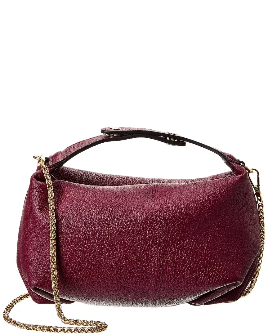 Italian Leather Top Handle Bag