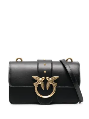 Jet Black Calf Leather Bag