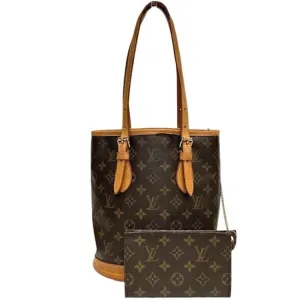Louis Vuitton Bucket Pm Canvas Shoulder Bag (Pre-Owned)