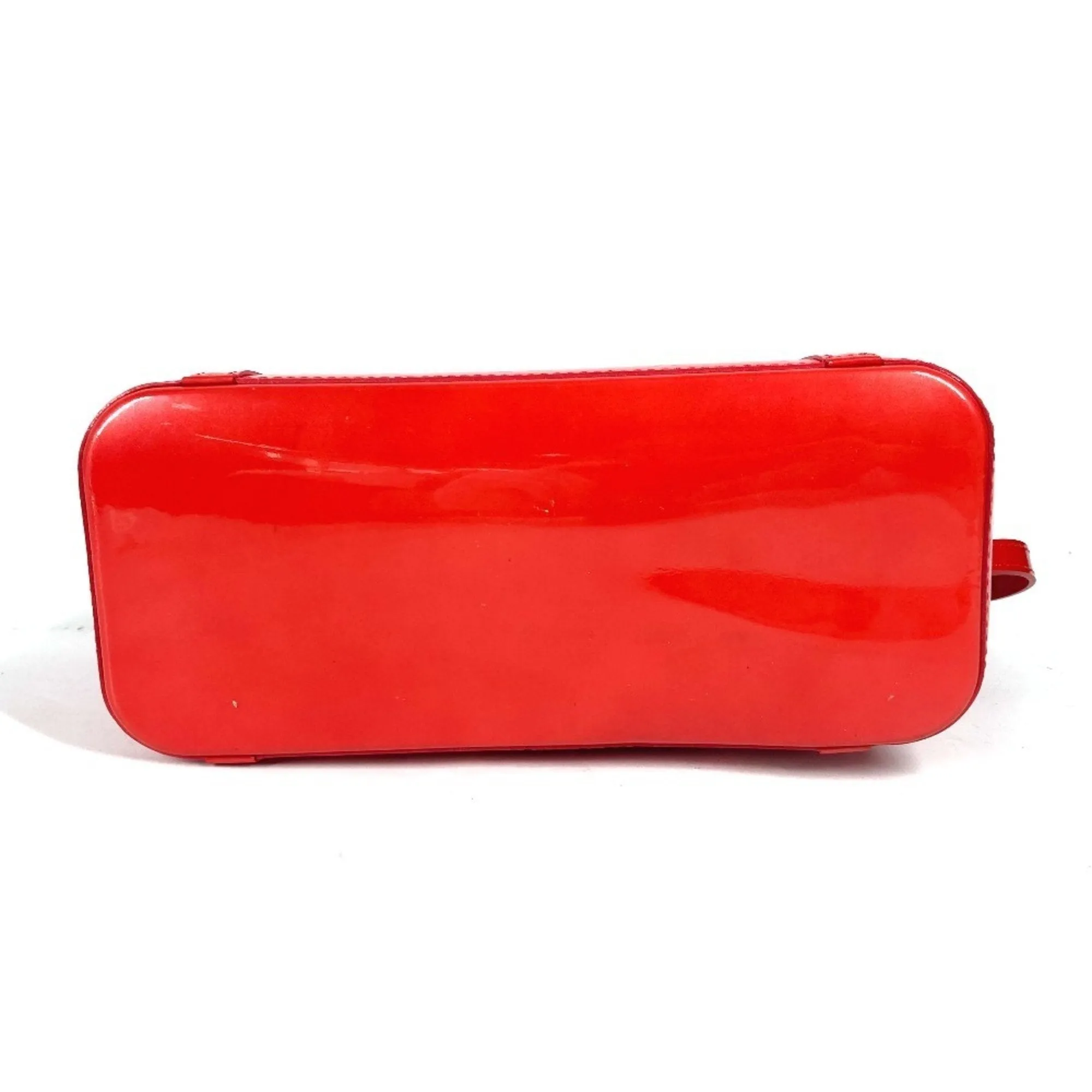 Louis Vuitton Color Rouge Grenadine Monogram Vernis Shoulder Bag Tote Bag (Pre-Owned)