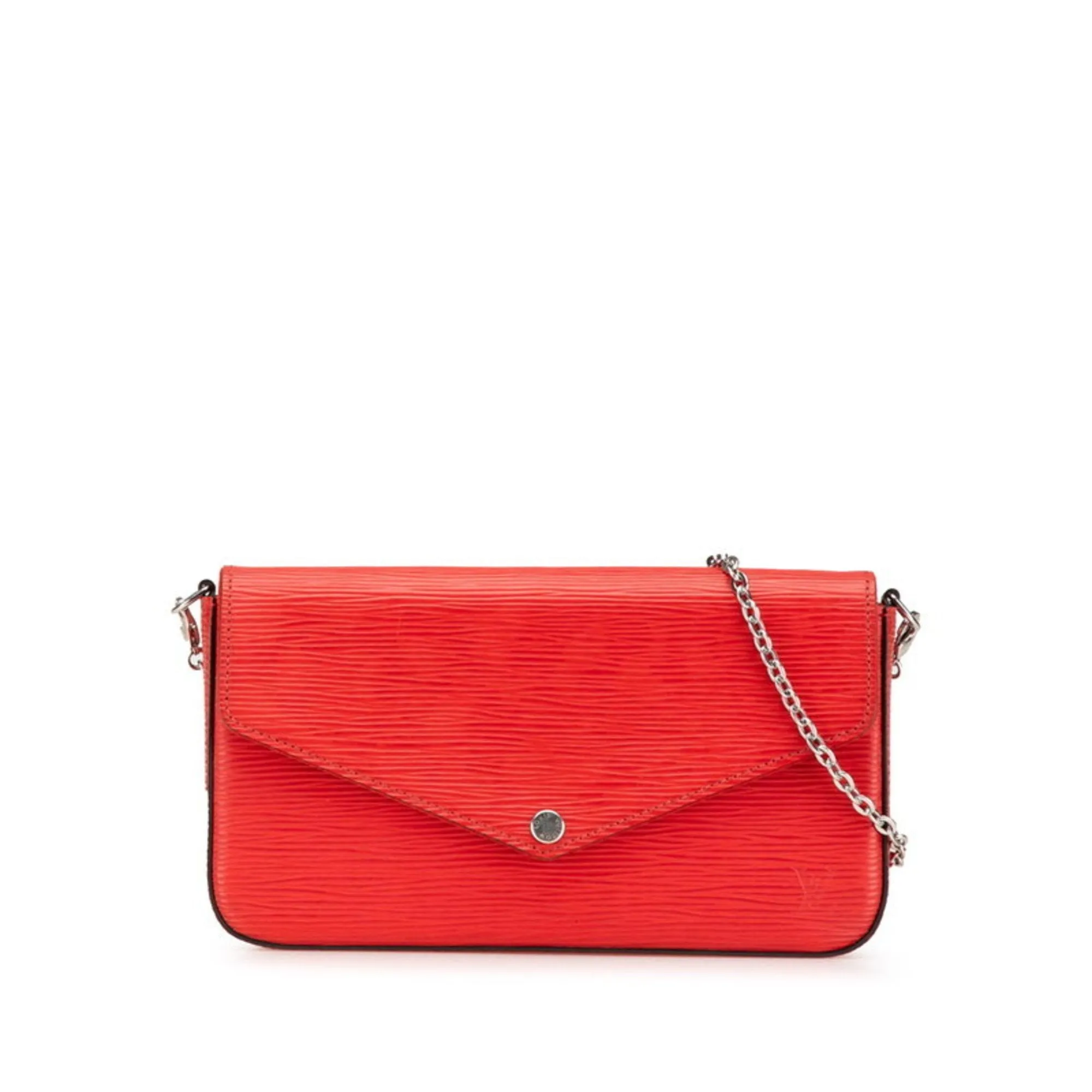 Louis Vuitton Coquelicots Color Leather Pochette Pouch Shoulder Bag (Pre-Owned)