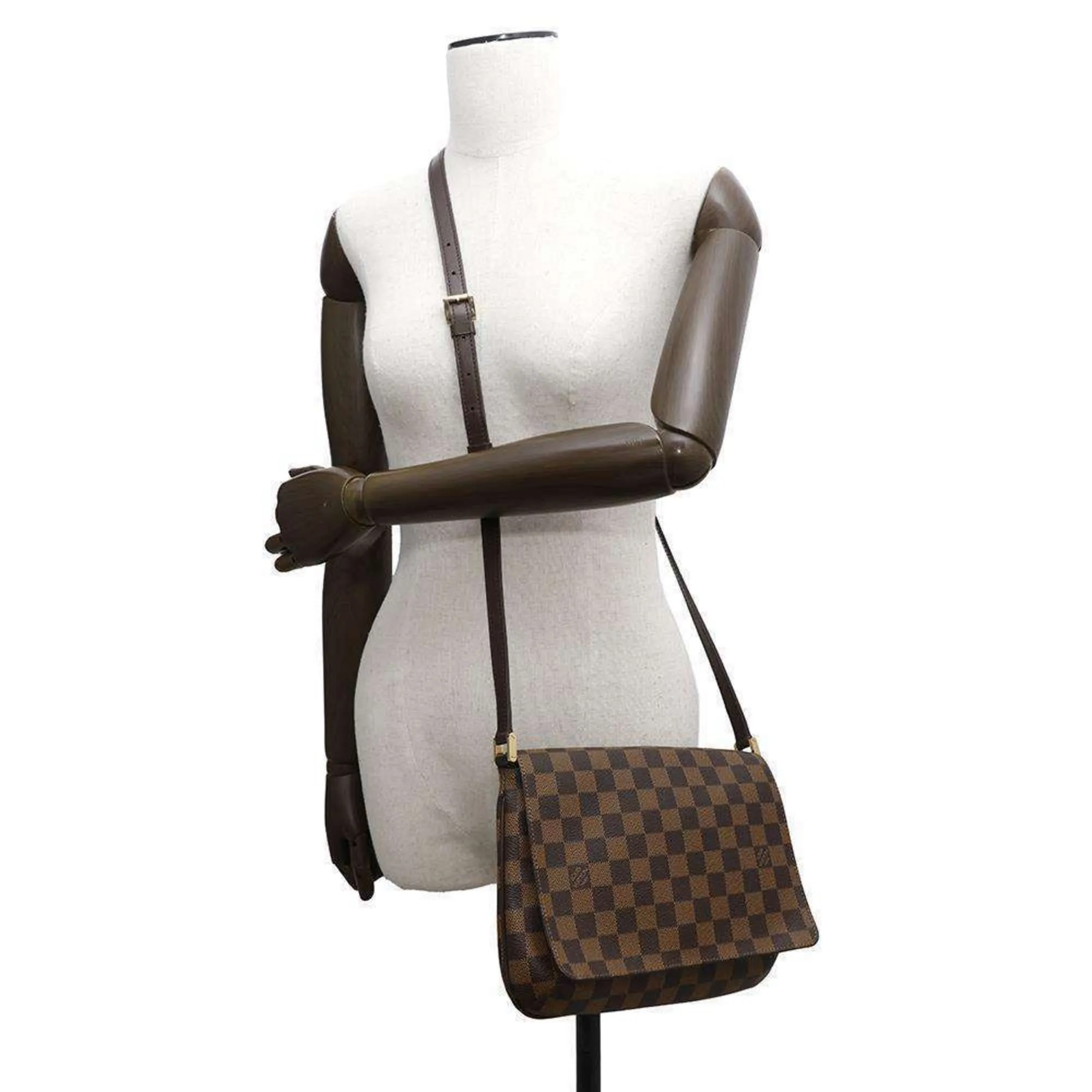 Louis Vuitton Damier Canvas Shoulder Bag (Pre-Owned)