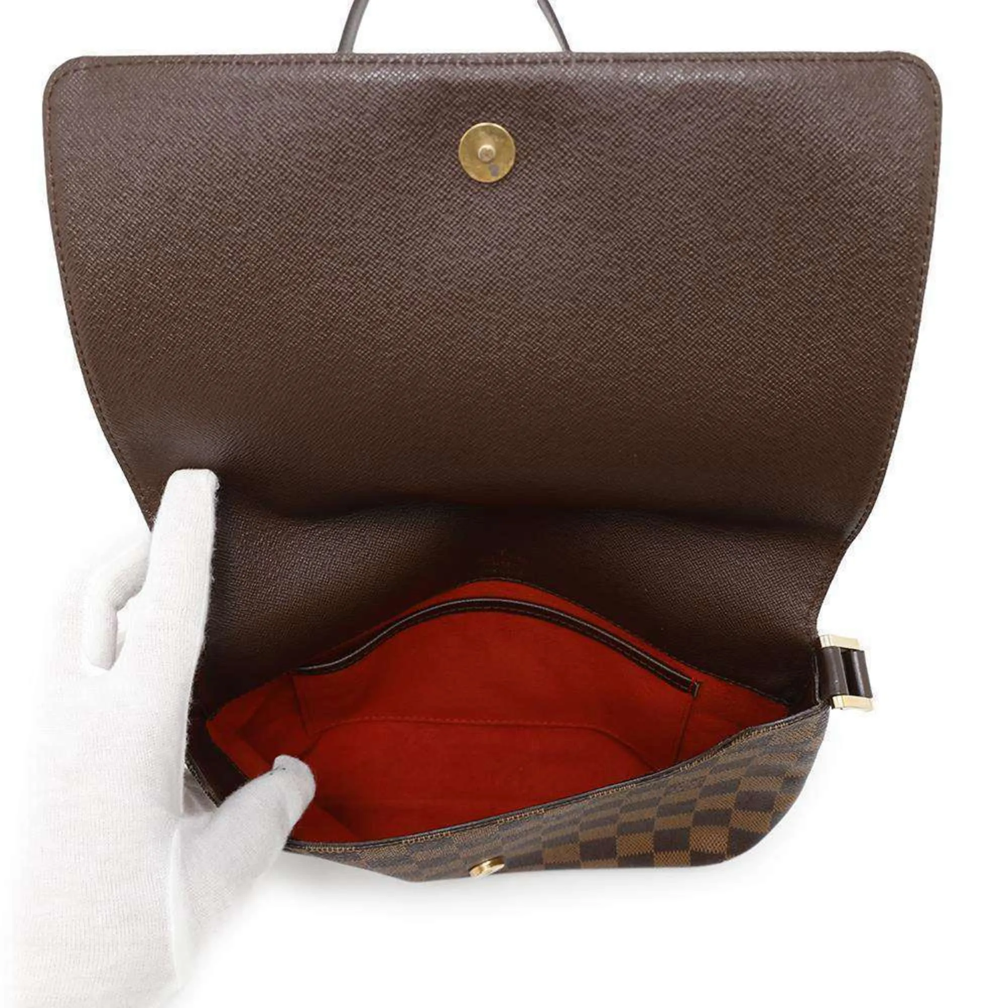 Louis Vuitton Damier Canvas Shoulder Bag (Pre-Owned)