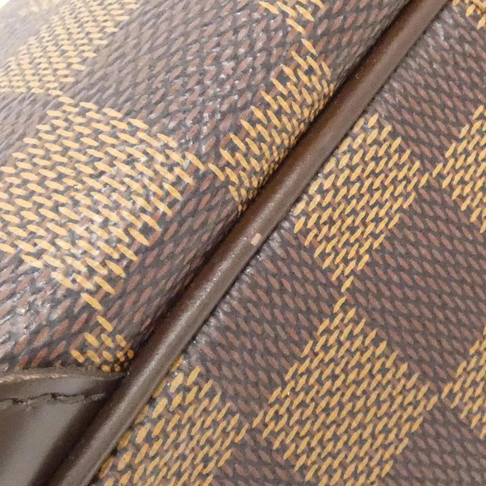 Louis Vuitton Damier Damier Canvas Ebene Canvas Shoulder Bag (Pre-Owned)