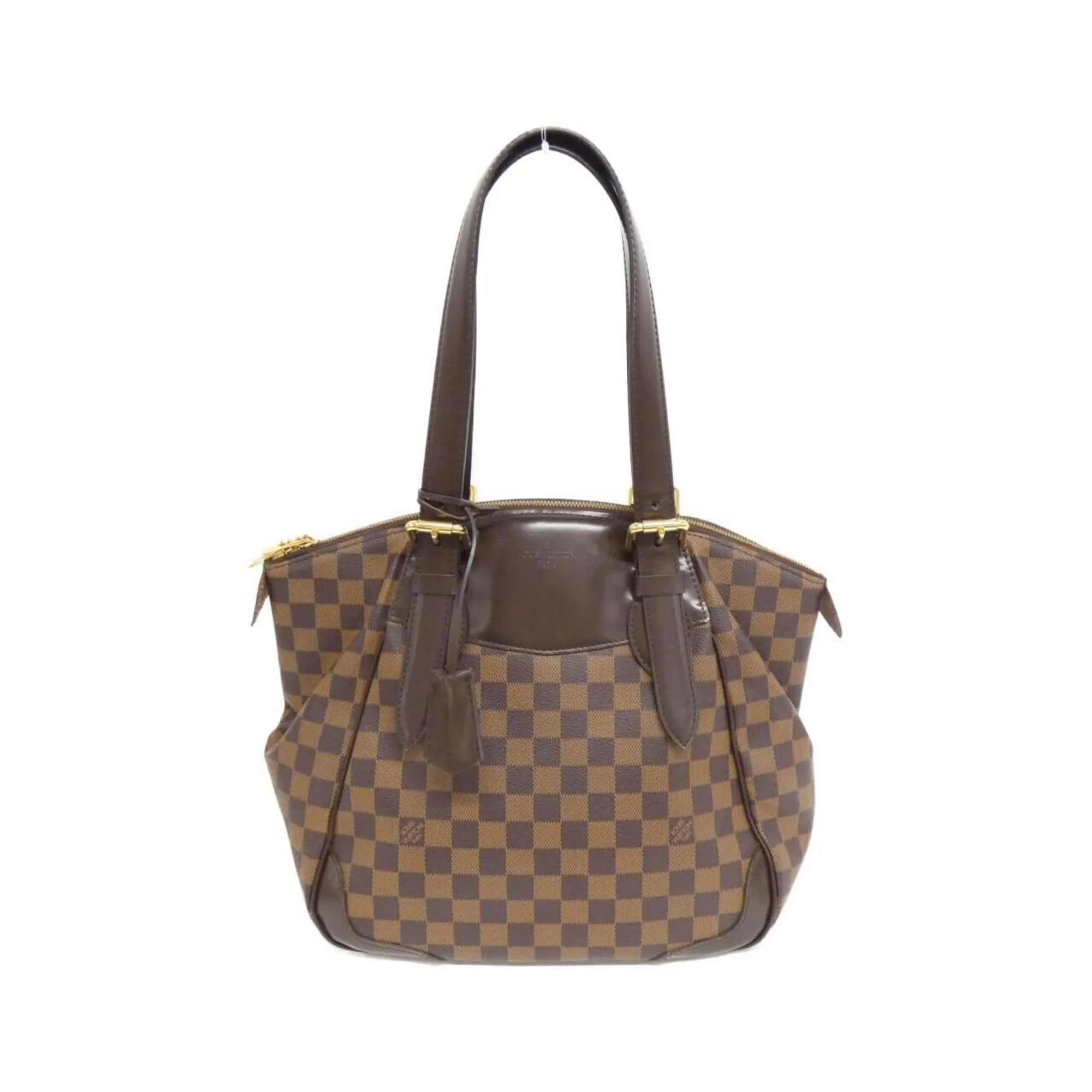 Louis Vuitton Damier Damier Canvas Ebene Canvas Shoulder Bag (Pre-Owned)