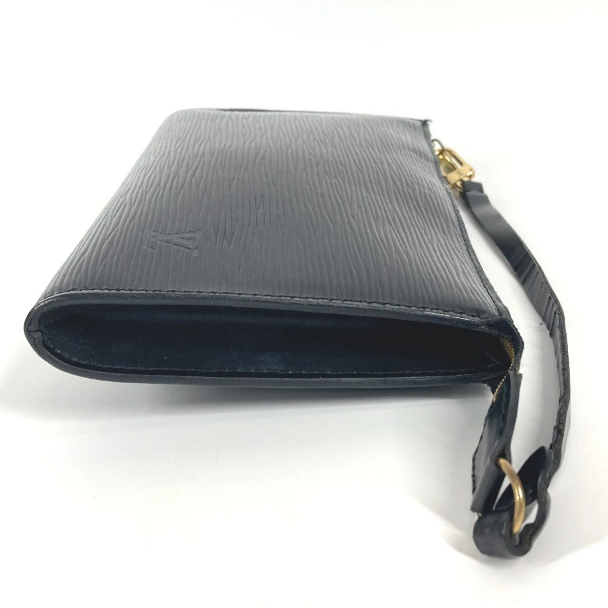 Louis Vuitton Epi Noir Epi Leather Pochette Shoulder Bag (Pre-Owned)