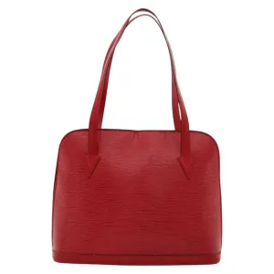Louis Vuitton Lussac Leather Shoulder Bag (Pre-Owned)