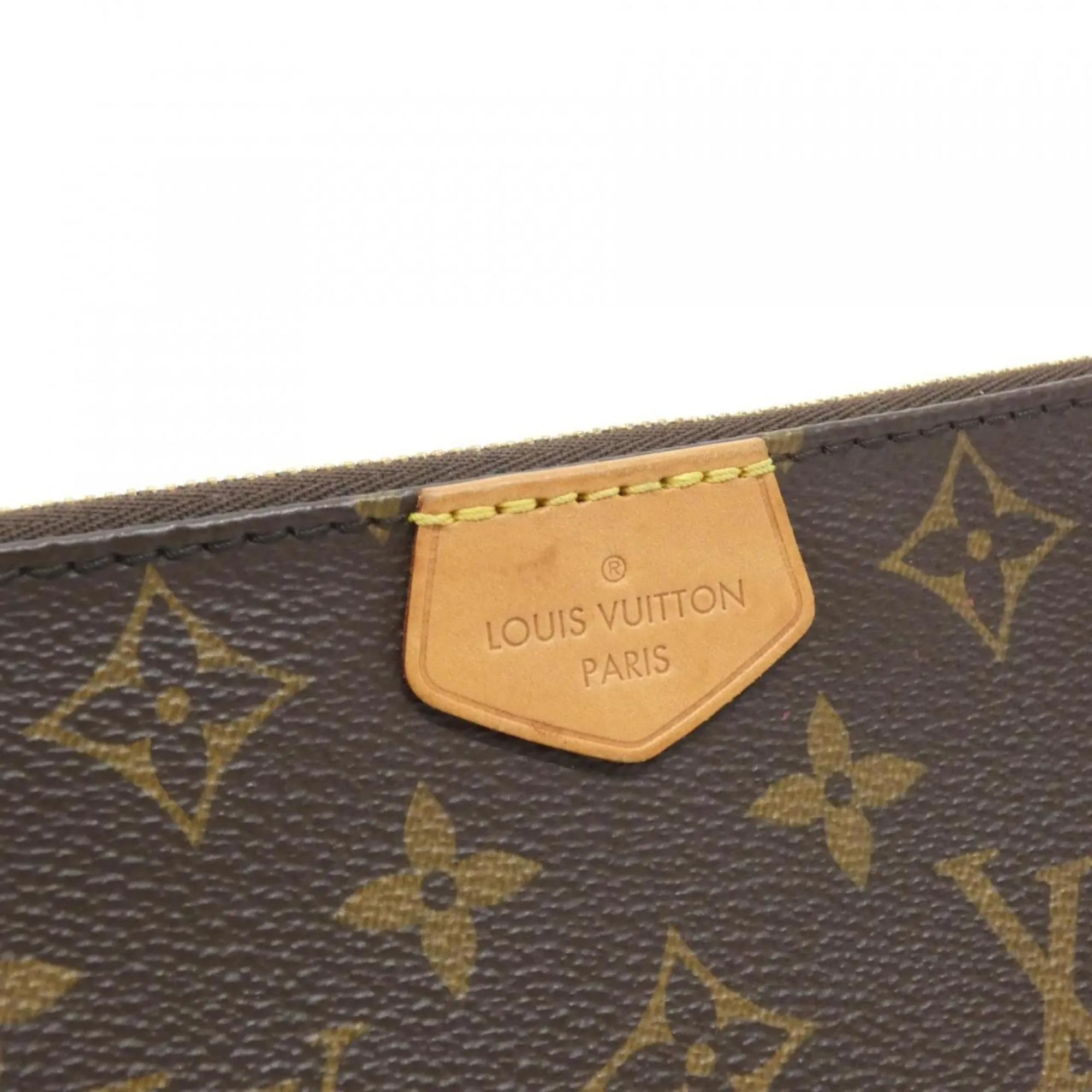 Louis Vuitton Marron Monogram Monogram Pochette Pouch Shoulder Bag (Pre-Owned)