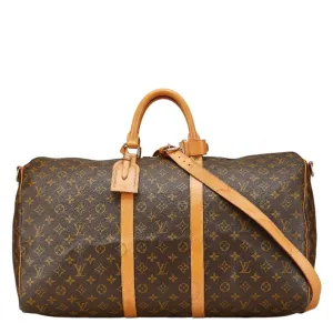 Louis Vuitton Monogram Pvc Leather Boston Bag Shoulder Bag (Pre-Owned)