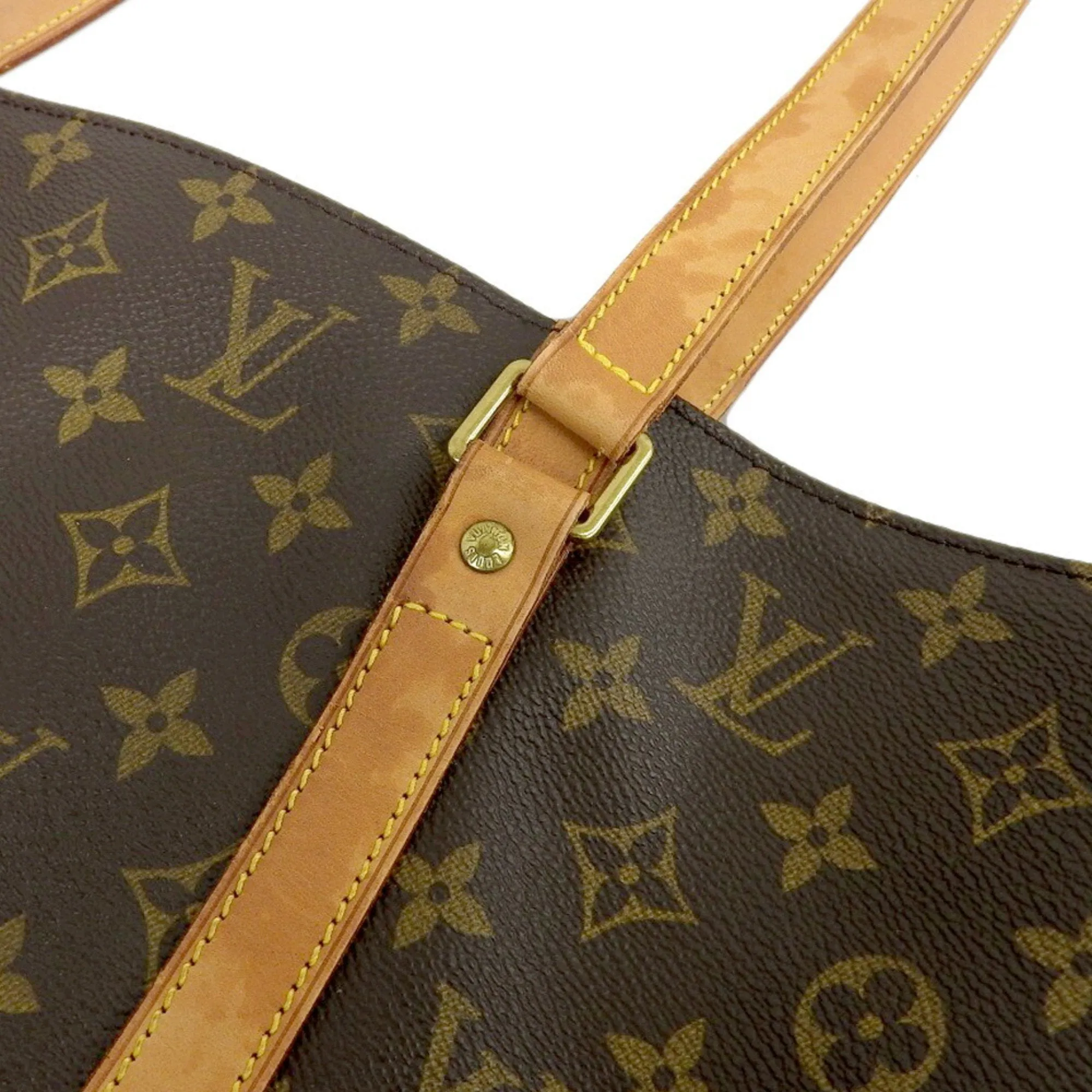 Louis Vuitton Monogram Pvc Leather Shoulder Bag Tote Bag (Pre-Owned)