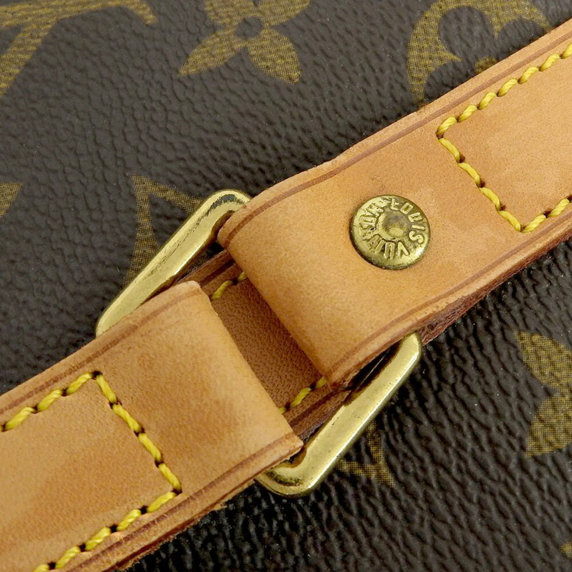 Louis Vuitton Monogram Pvc Leather Shoulder Bag Tote Bag (Pre-Owned)