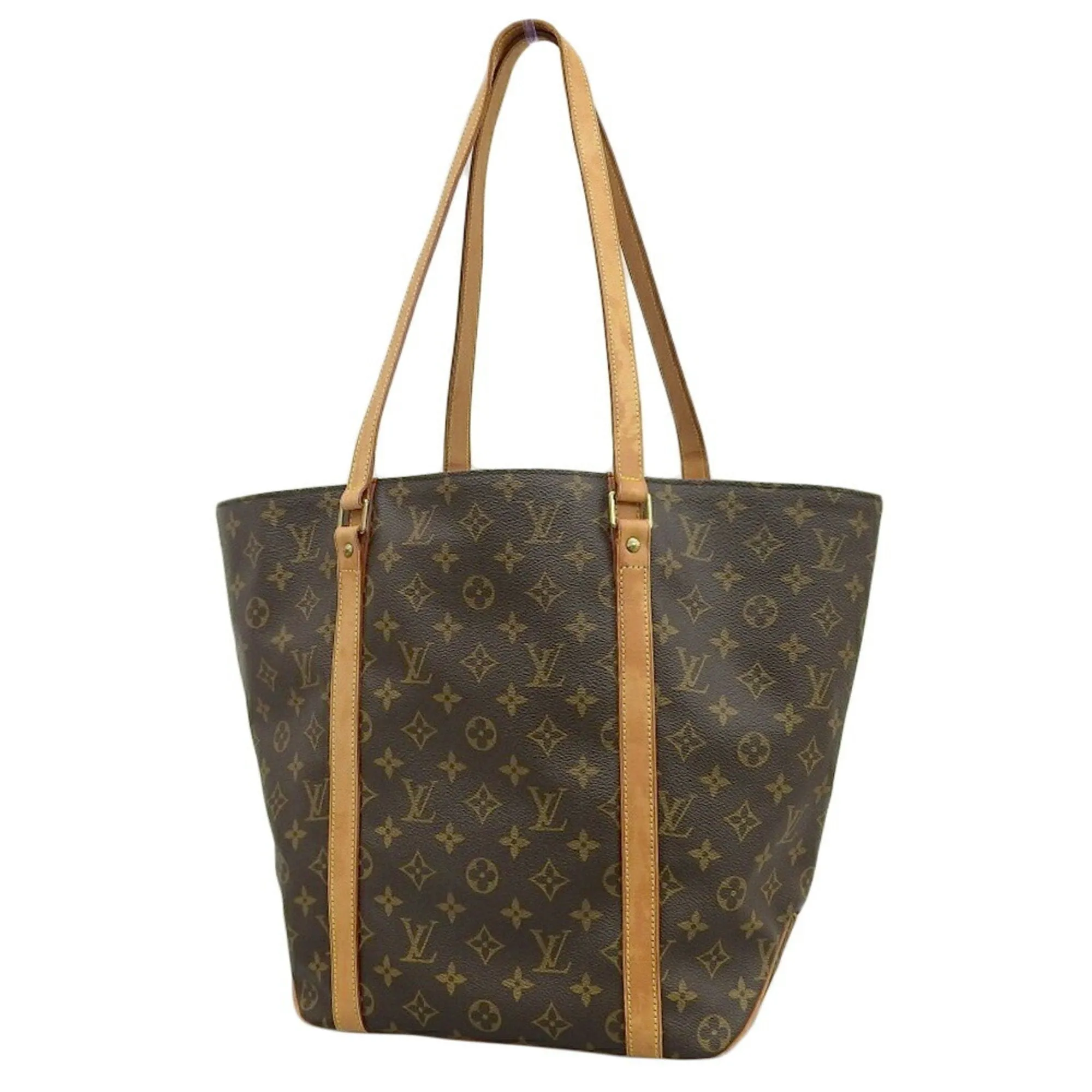 Louis Vuitton Monogram Pvc Leather Shoulder Bag Tote Bag (Pre-Owned)