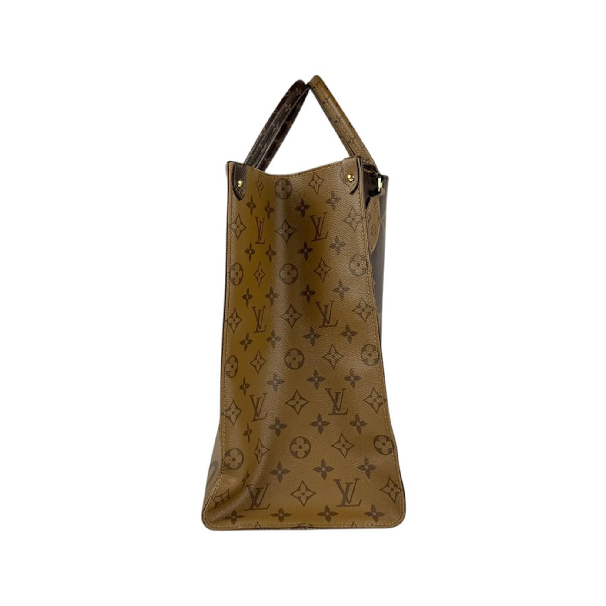 Louis Vuitton Monogram Reverse Monogram Reverse Handbag Shoulder Bag (Pre-Owned)
