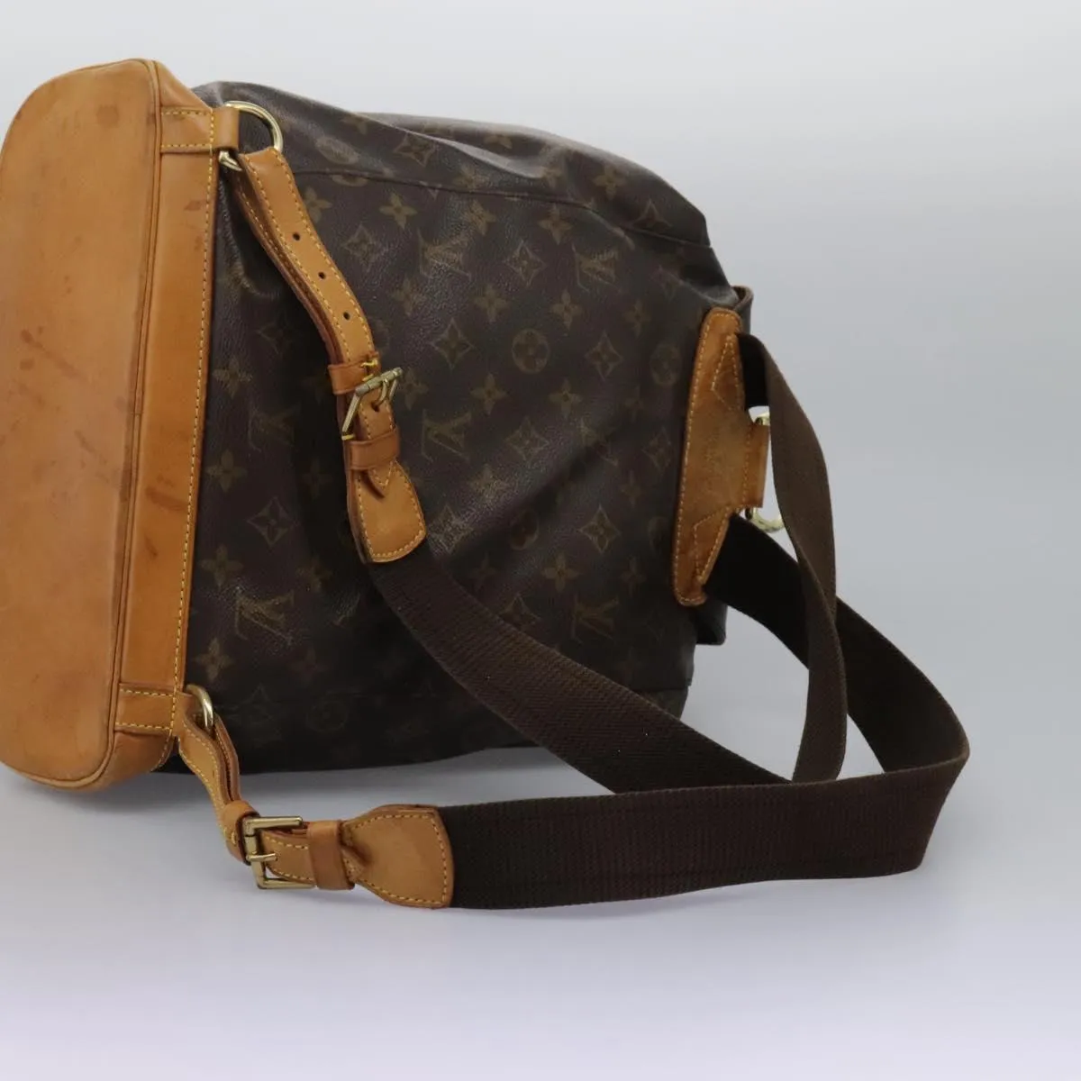 Louis Vuitton Montsouris Gm Canvas Backpack Bag (Pre-Owned)