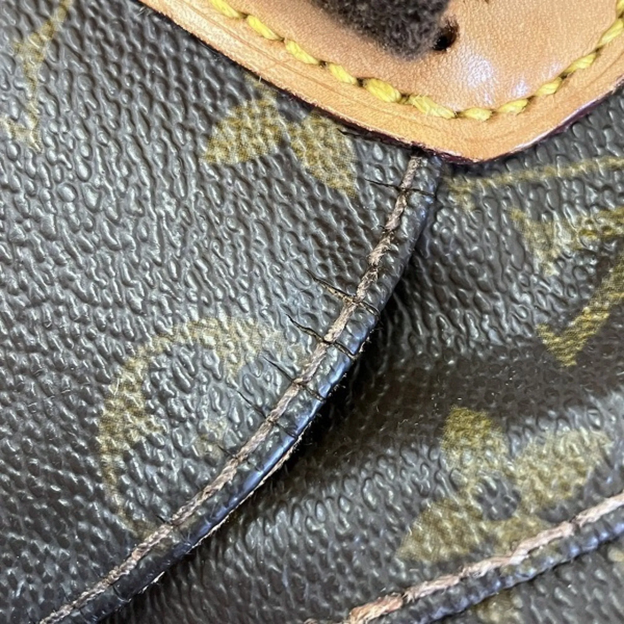 Louis Vuitton Montsouris Gm Canvas Backpack Bag (Pre-Owned)