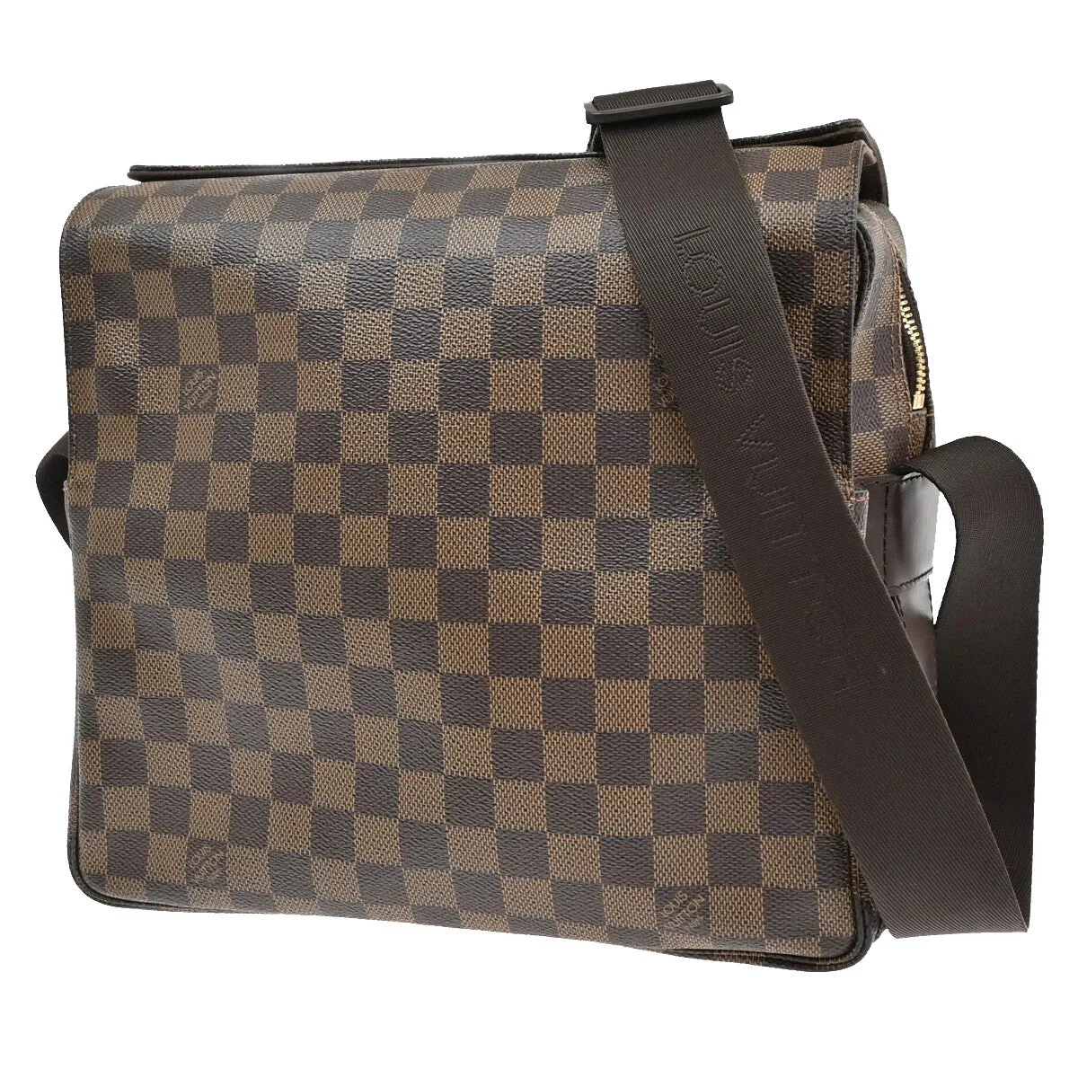Louis Vuitton Naviglio Canvas Shoulder Bag (Pre-Owned)