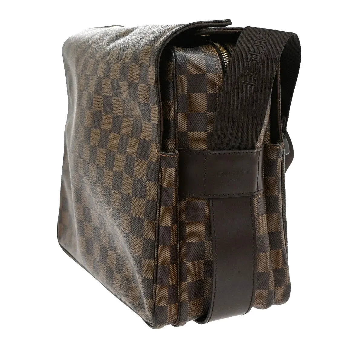 Louis Vuitton Naviglio Canvas Shoulder Bag (Pre-Owned)
