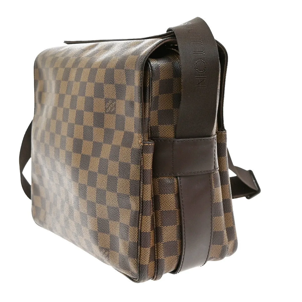 Louis Vuitton Naviglio Canvas Shoulder Bag (Pre-Owned)