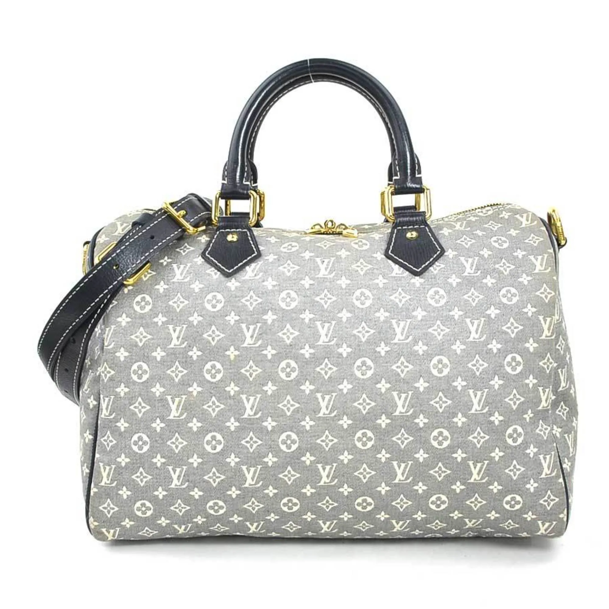 Louis Vuitton Navy Off- Monogram Idylle Handbag Shoulder Bag (Pre-Owned)