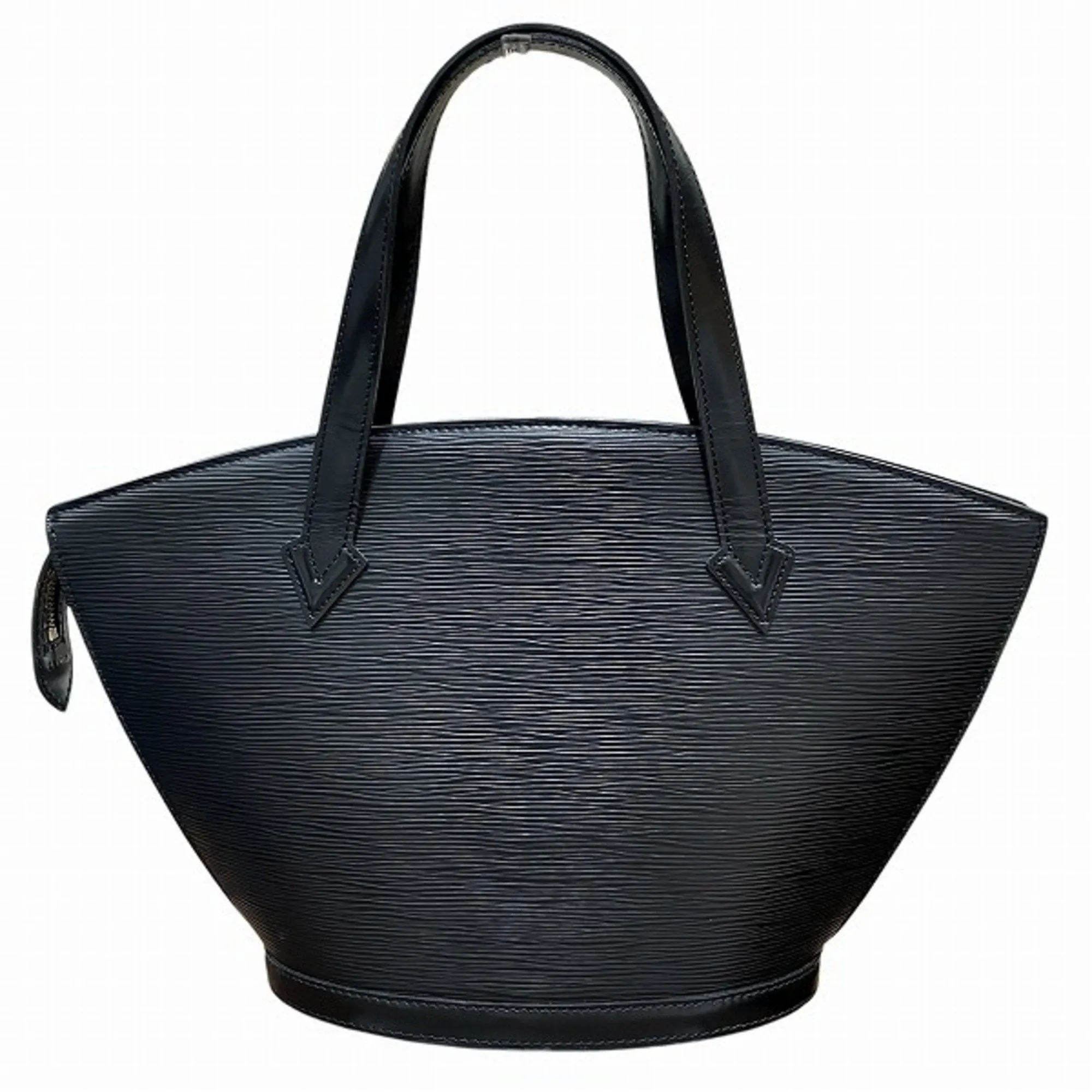 Louis Vuitton Noir Epi Leather Handbag Shoulder Bag (Pre-Owned)