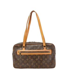 Louis Vuitton Pvc Leather Handbag Shoulder Bag (Pre-Owned)