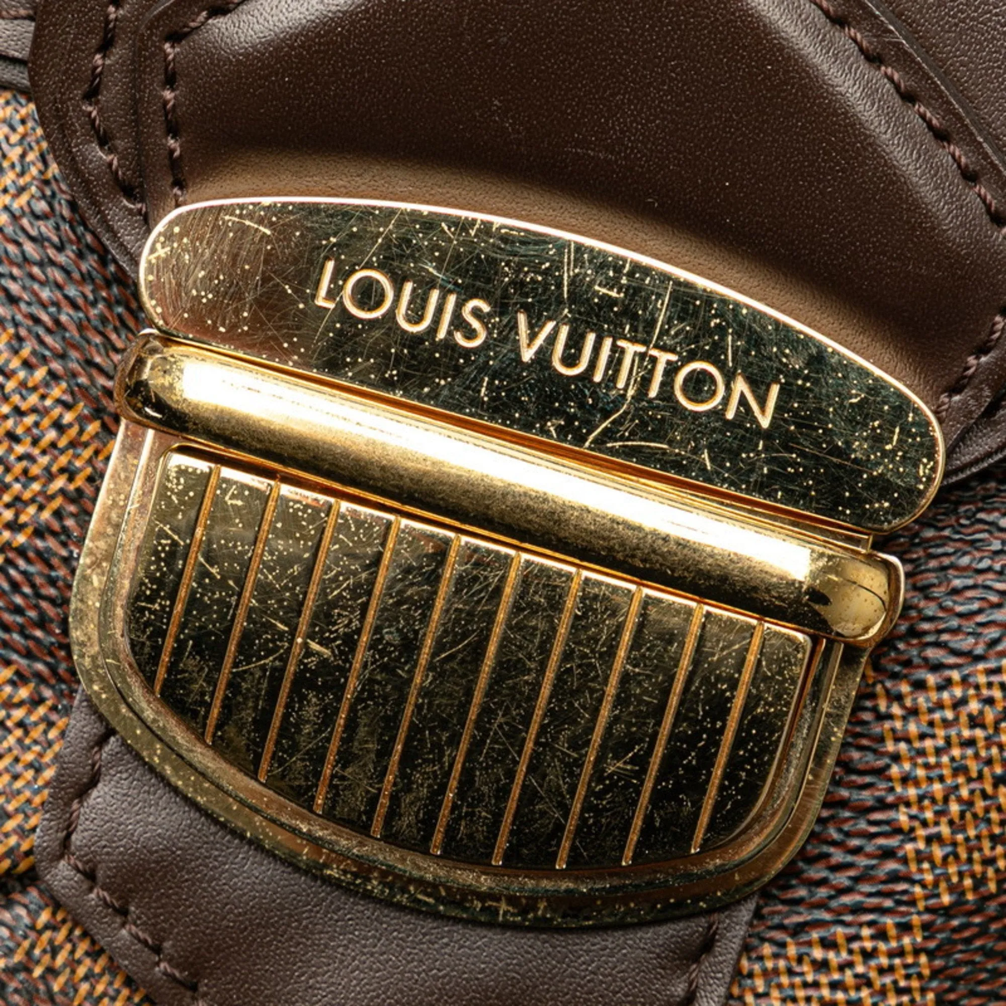 Louis Vuitton Pvc Leather Shoulder Bag (Pre-Owned)
