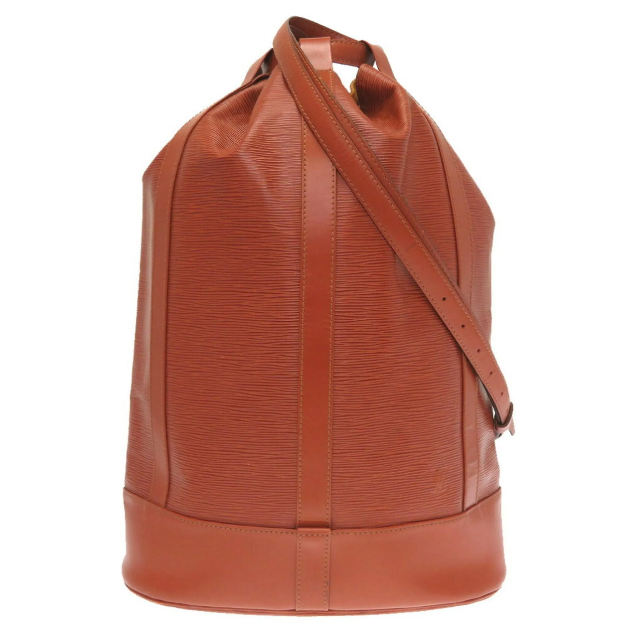 Louis Vuitton Randonne Leather Backpack Bag (Pre-Owned)