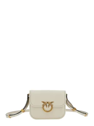 Love Box' White Crossbody Bag