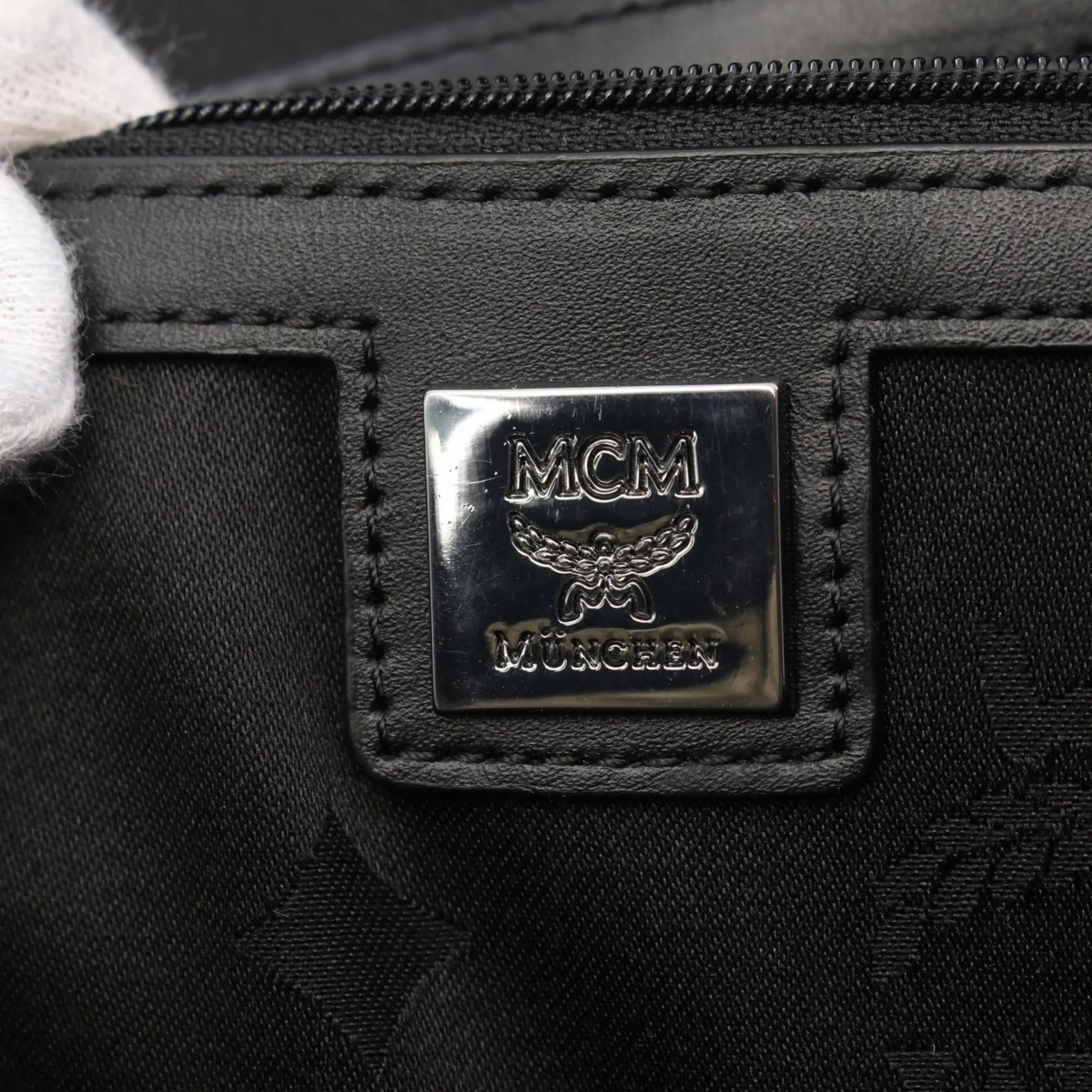 Mcm Visetos Coated Canvas Backpack (Pre-Owned)