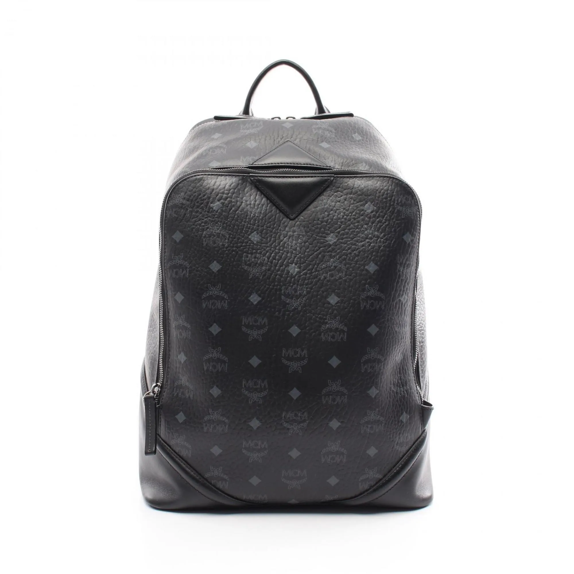 Mcm Visetos Coated Canvas Backpack (Pre-Owned)