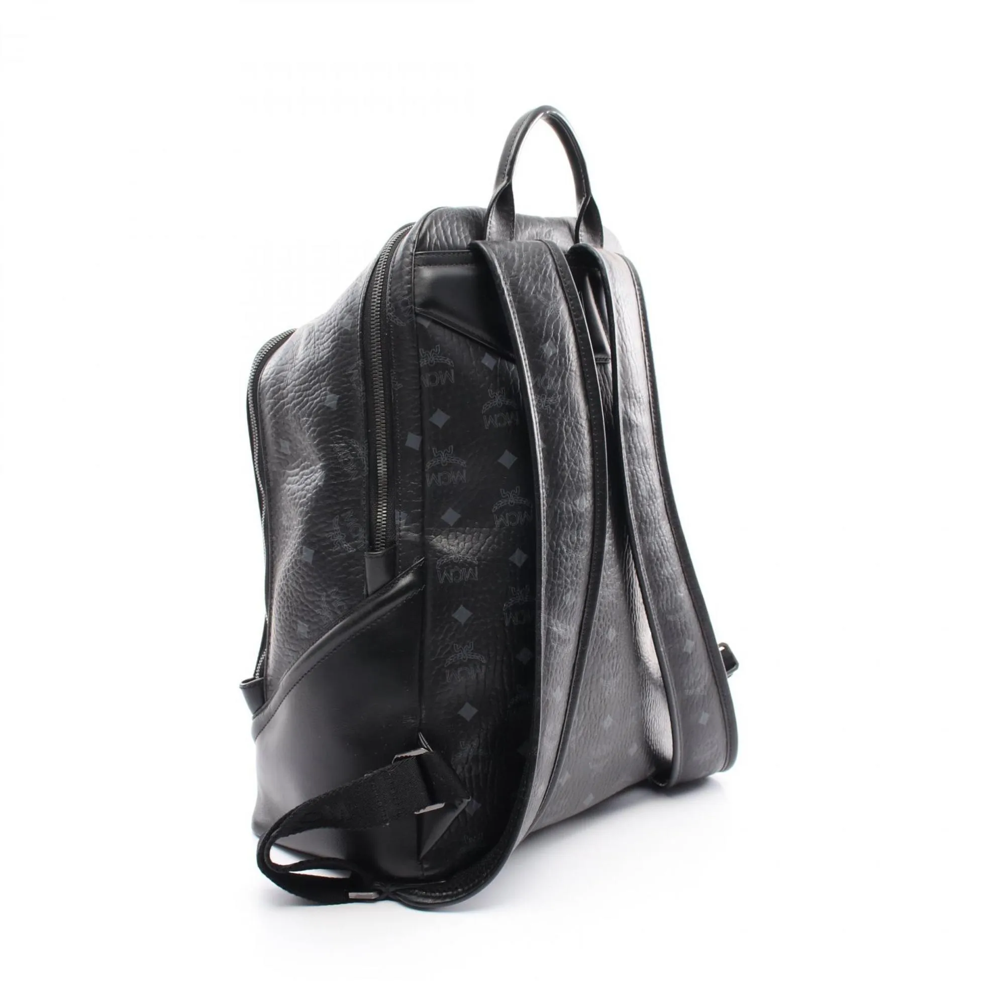 Mcm Visetos Coated Canvas Backpack (Pre-Owned)