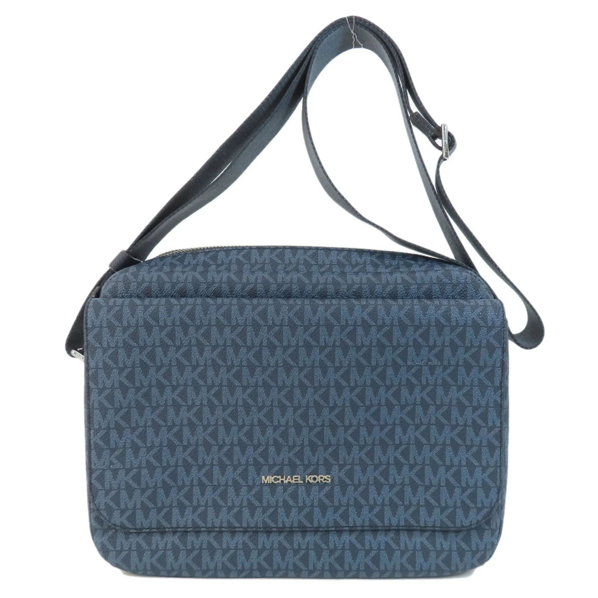 Michael Kors Cooper Canvas Shoulder Bag (Pre-Owned)